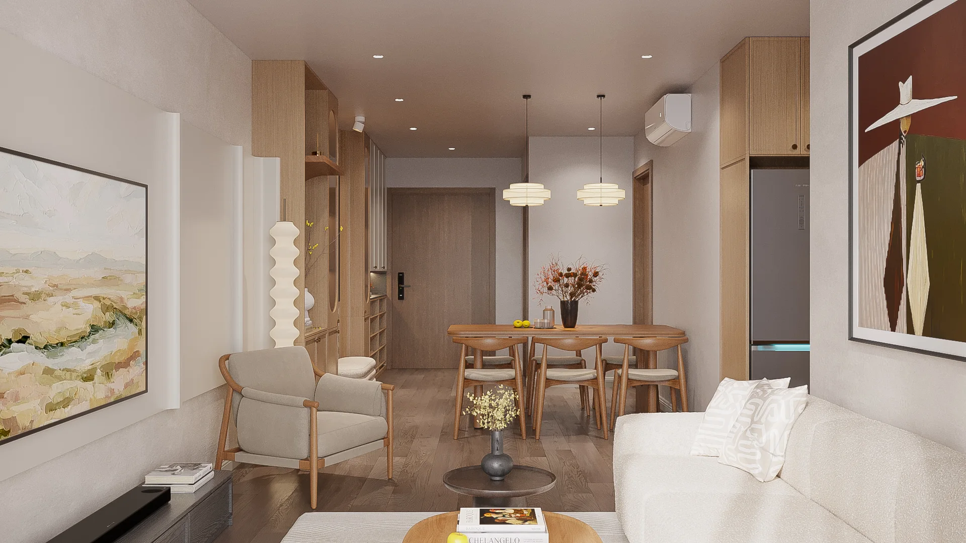 Sofa cho nhà ống hẹp và dài: chọn thế nào để không chật