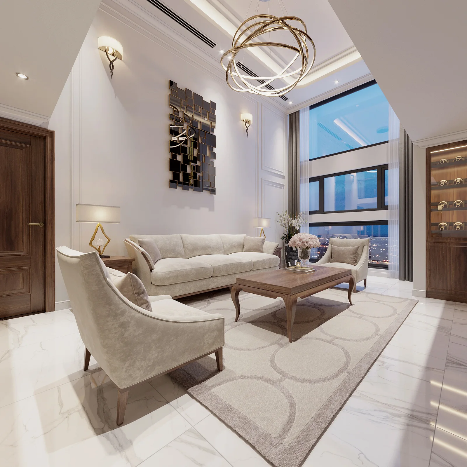 Sofa cho căn hộ 2 phòng ngủ ở Hà Nội: đặt vừa, ngồi thoải mái